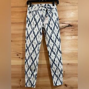 NWT Dex Aztec Skinny Jeans Size 24